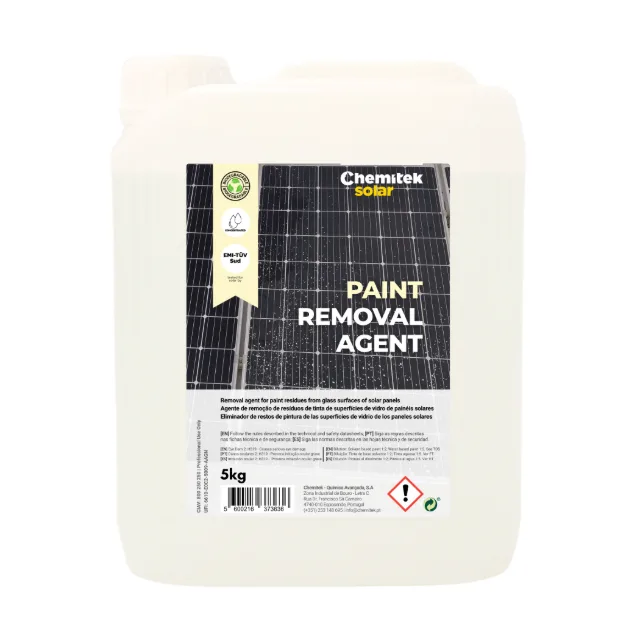 Envase del eliminador de pintura Chemitek