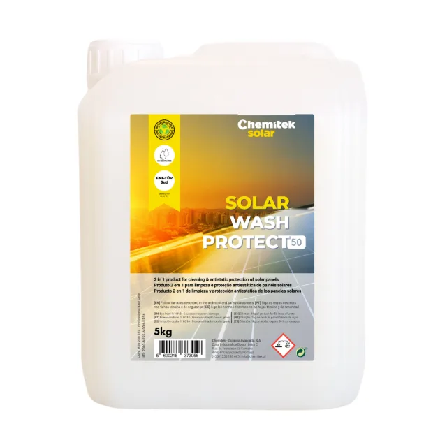 Envase de Solar Wash Protect 50 de Chemitek